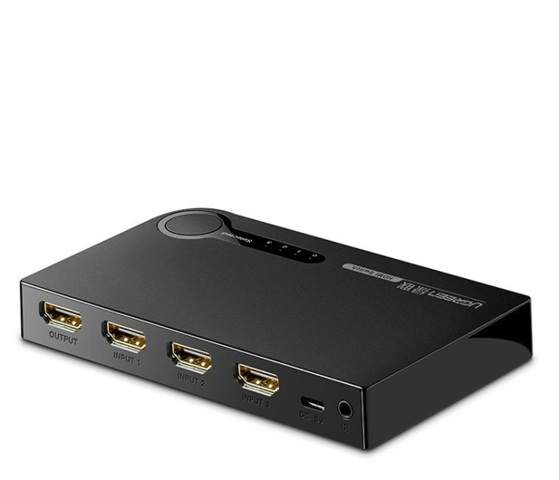 UGREEN Splitter / switch HDMI - 3x HDMI 3D 4K 7,5 Gbps, 36 bit - 1200833 - zdjęcie