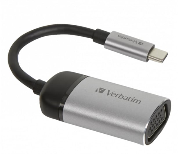 Verbatim USB-C - VGA 0,1m - 1192943 - zdjęcie