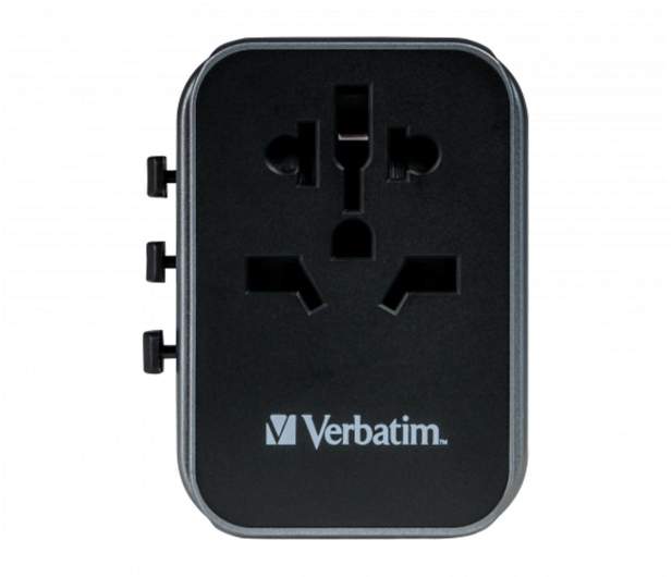Verbatim Uniwersalny adapter podróżny UTA-03 USB-C PD 30W QC - 1192948 - zdjęcie 3