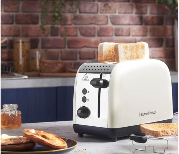 Russell Hobbs Colours Plus 2S Cream - Sklep Tostery - internetowy Toaster
