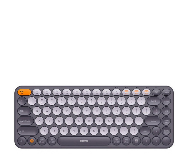 Baseus K01A Wireless Tri-Mode Keyboard Frosted Gray - 1193756 - zdjęcie