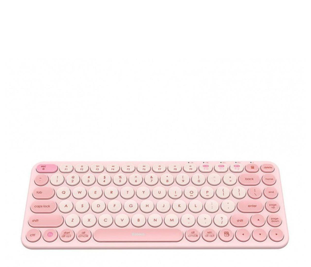 Baseus K01A Wireless Tri-Mode Keyboard Baby Pink - 1193754 - zdjęcie 2