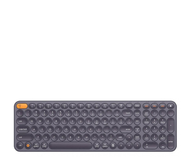 Baseus K01B Wireless Tri-Mode Keyboard Frosted Gray OS - 1193759 - zdjęcie