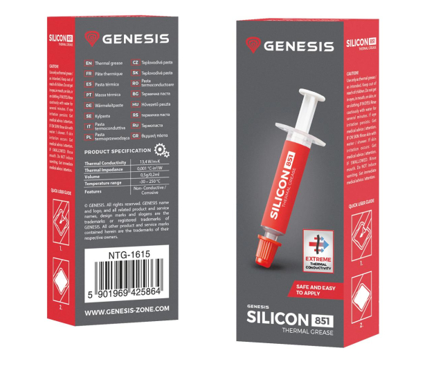 Genesis Silicon 581 0,5g - 646818 - zdjęcie 5