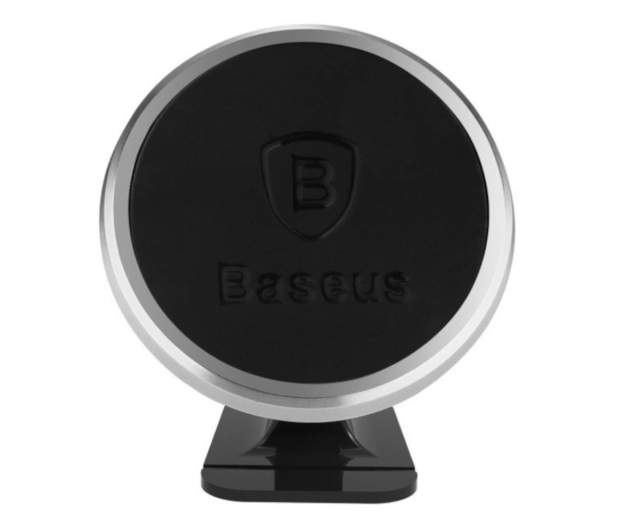 Baseus 360° Adjustable Magnetic Phone Mount Silver - 1193829 - zdjęcie