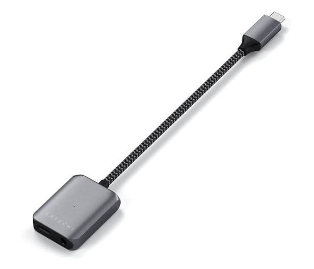 Satechi Aluminiowy adapter USB-C do Jack 3.5mm i USB-C PD 3.0 - 1204842 - zdjęcie 3