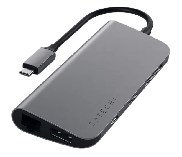 Satechi Multimedia Adapter (USB-C PD, 3xUSB-A, HDMI) (space gray) - 1204869 - zdjęcie 2