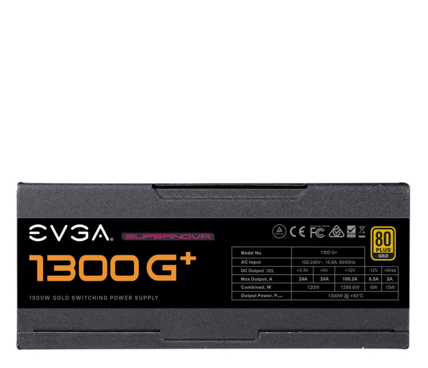 EVGA SuperNOVA G+ 1300W 80 Plus Gold - 1202115 - zdjęcie 4
