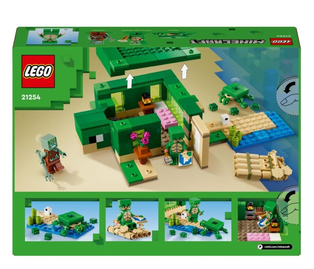 LEGO Minecraft 21254 Domek na plaży żółwi - 1205486 - zdjęcie 8