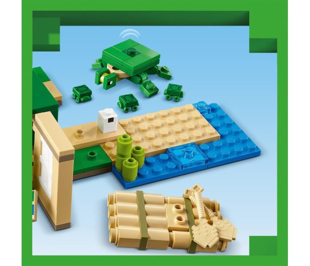 LEGO Minecraft 21254 Domek na plaży żółwi - 1205486 - zdjęcie 12
