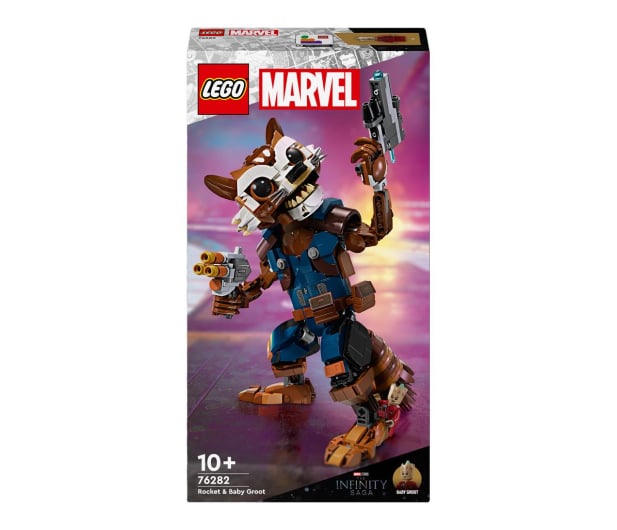 LEGO Super Heroes Marvel 76282 Rocket i Mały Groot - 1205484 - zdjęcie