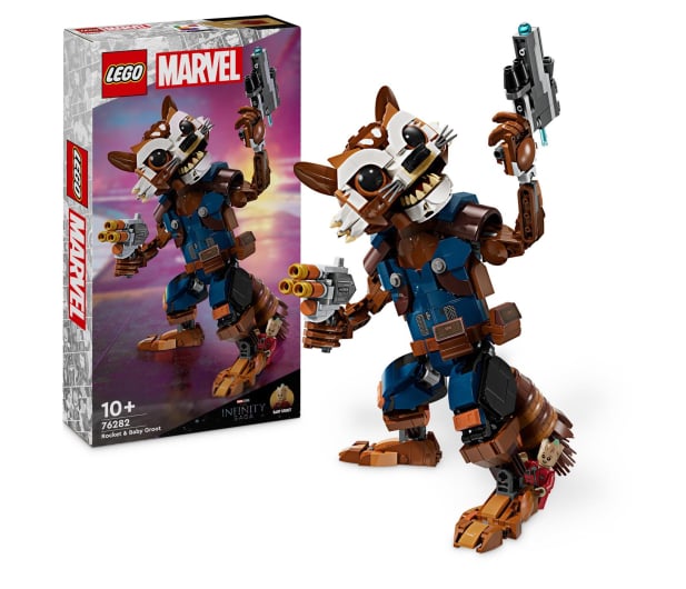 LEGO Super Heroes Marvel 76282 Rocket i Mały Groot - 1205484 - zdjęcie 2