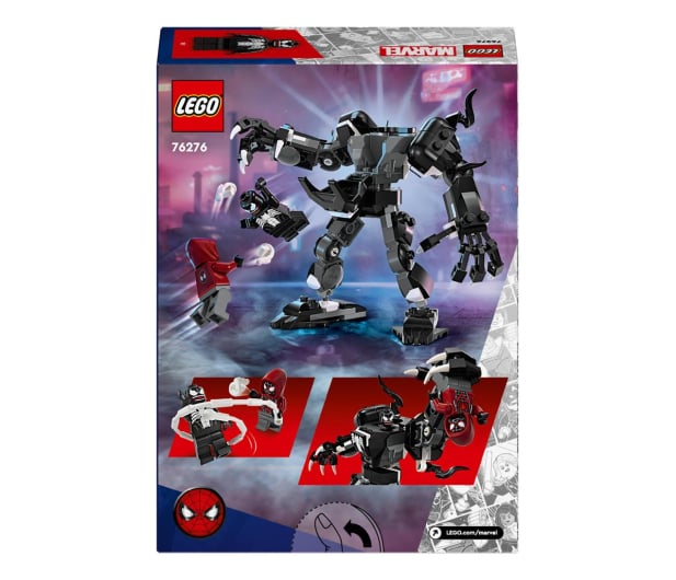 LEGO Super Heroes 76276 Mechaniczna zbroja Venom vs Miles Morales - 1202180 - zdjęcie 6