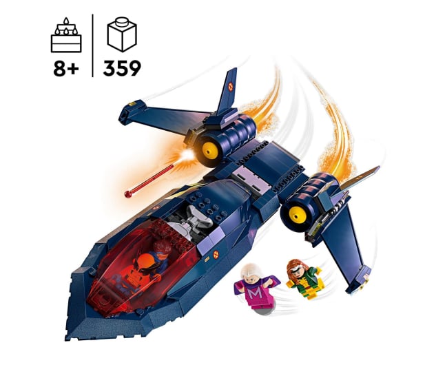 LEGO Super Heroes 76281 Odrzutowiec X-Menów - 1202241 - zdjęcie 3