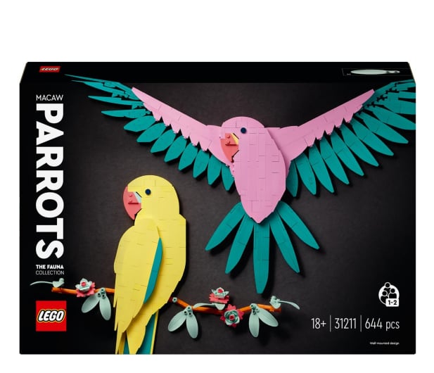 LEGO ART 31211 Kolekcja zwierząt - papugi ary - 1202660 - zdjęcie