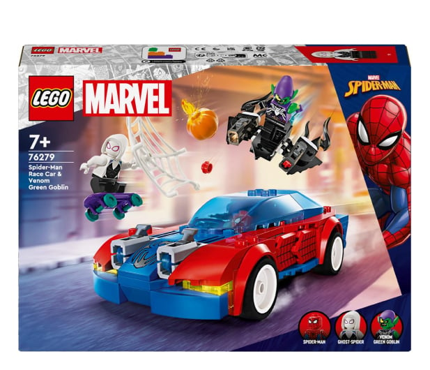 LEGO Super Heroes 76279 Wyścigówka Spider-Mana i Zielony Goblin - 1202229 - zdjęcie