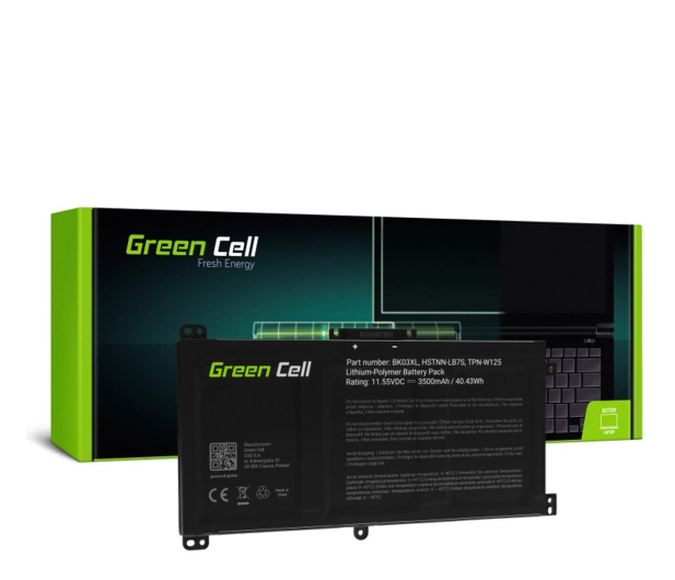 Green Cell BK03XL 916811-855 do HP - 1197214 - zdjęcie
