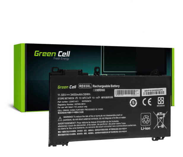 Green Cell RE03XL L32656-005 do HP - 1197219 - zdjęcie