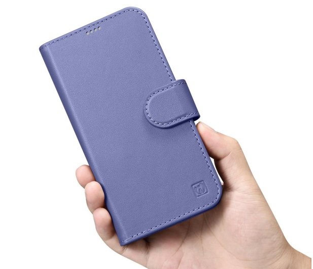 iCarer Wallet Case do iPhone 14 Pro (anti-RFID) fioletowy - 1201191 - zdjęcie 8