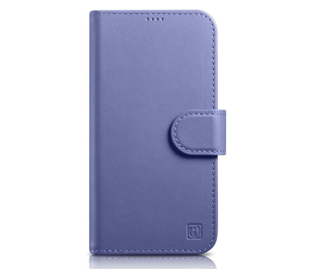 iCarer Wallet Case do iPhone 14 Pro (anti-RFID) fioletowy - 1201191 - zdjęcie