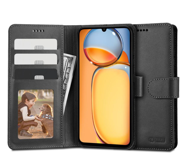 Tech-Protect Wallet do Xiaomi POCO C65 / Xiaomi Redmi 13C black - 1205561 - zdjęcie