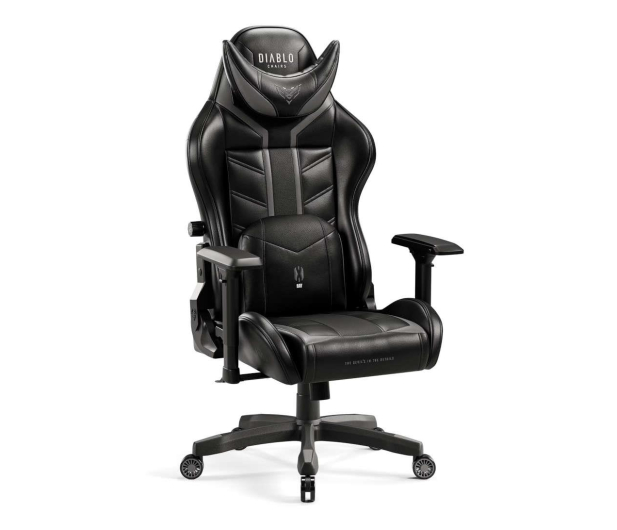 Diablo Chairs X-Ray 2.0 King Size Czarno-szary - 1208642 - zdjęcie 2