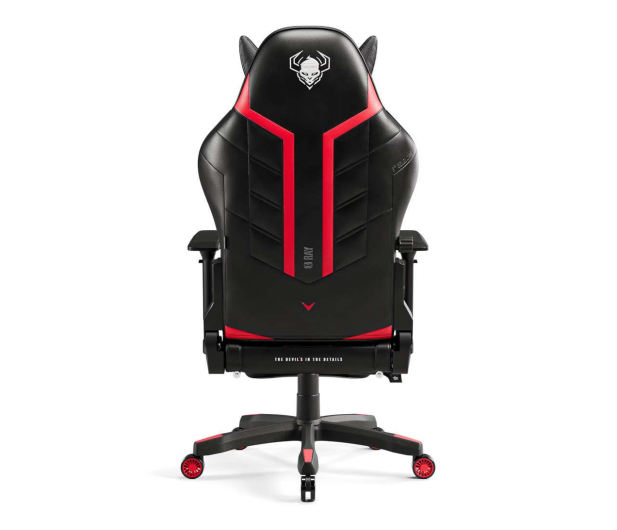 Diablo Chairs X-Ray 2.0 Normal Size Czarno-czerwony - 1208637 - zdjęcie 4