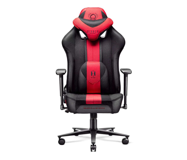 Diablo Chairs X-Player 2.0 Normal Size Karmazynowo-antracytowy - 1208664 - zdjęcie 2