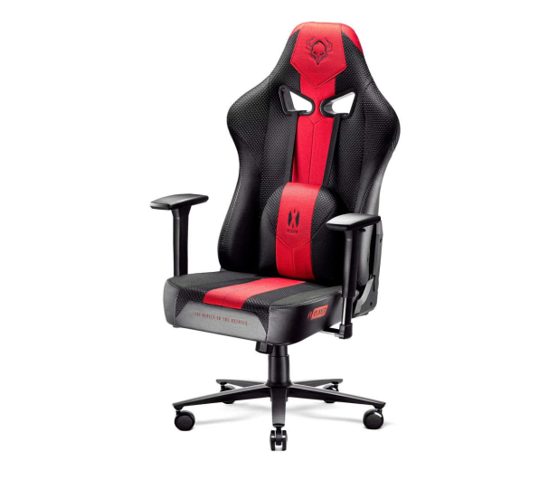 Diablo Chairs X-Player 2.0 Normal Size Karmazynowo-antracytowy - 1208664 - zdjęcie 3