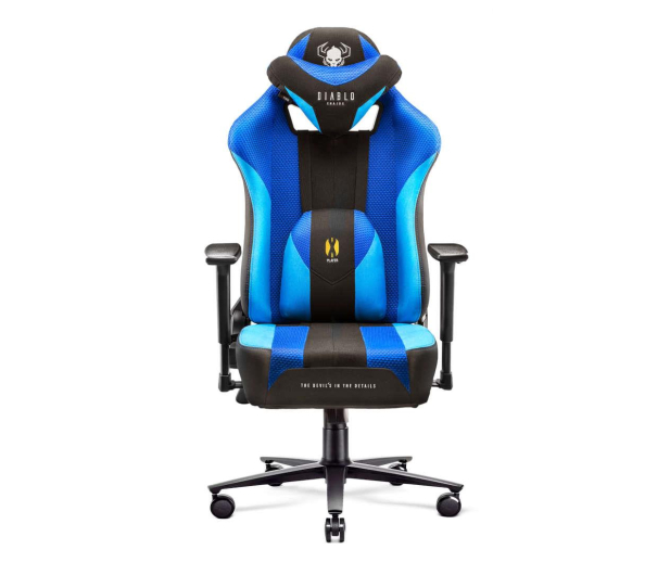Diablo Chairs X-Player 2.0 Normal Size Frost Black - 1208701 - zdjęcie 2