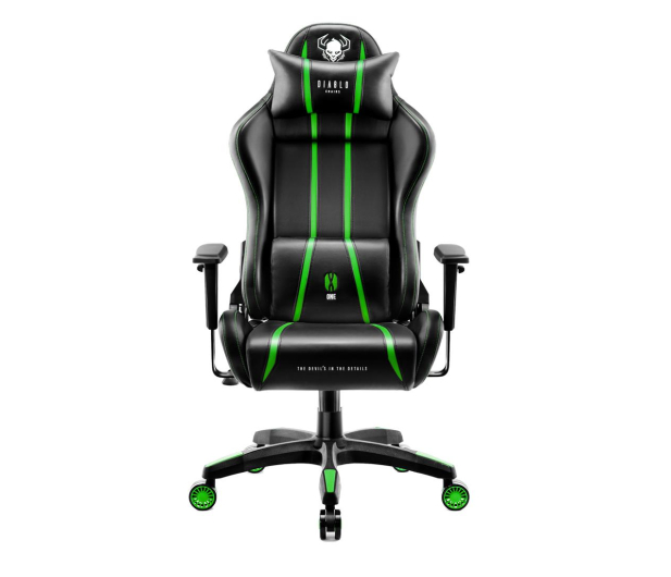 Diablo Chairs X-One 2.0 Normal Size Czarno-zielony - 1208663 - zdjęcie 2