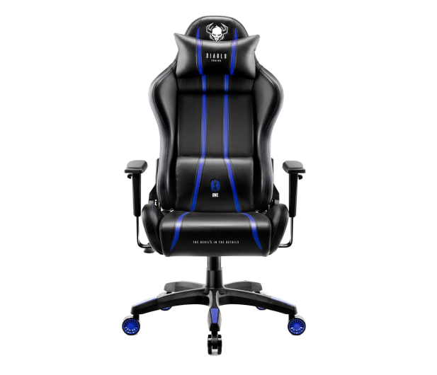 Diablo Chairs X-One 2.0 Normal Size Czarno-niebieski - 1208662 - zdjęcie 2