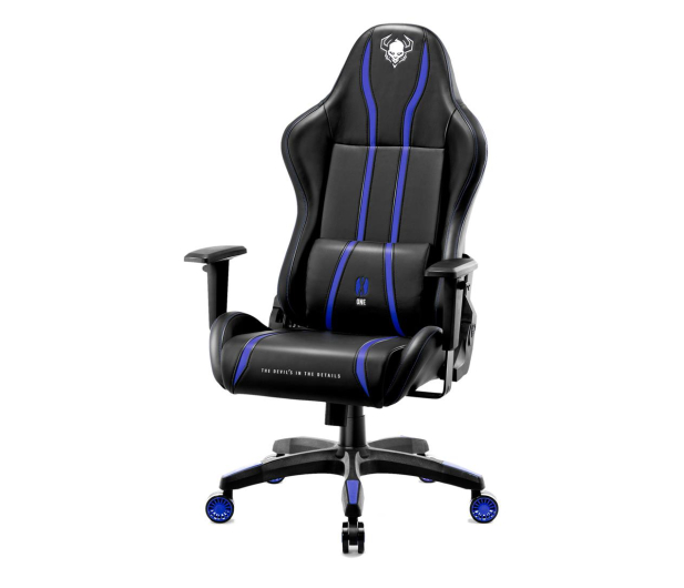 Diablo Chairs X-One 2.0 Normal Size Czarno-niebieski - 1208662 - zdjęcie 5