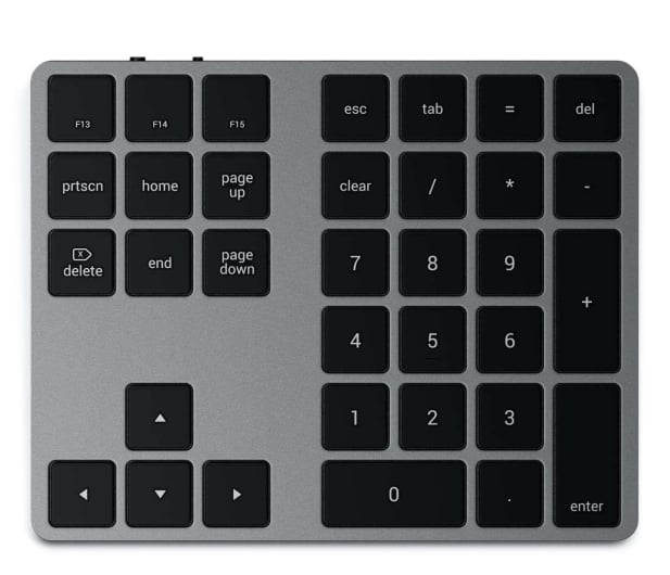 Satechi Aluminium Extended Keypad BT (space gray) - 1209298 - zdjęcie