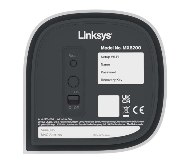 Linksys Velop Pro 6E (5400Mb/s a/b/g/n/ac/ax) 3xAP - 1208957 - zdjęcie 6