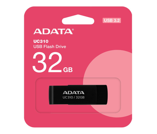 ADATA 32GB UC310 czarny (USB 3.2) - 1202713 - zdjęcie