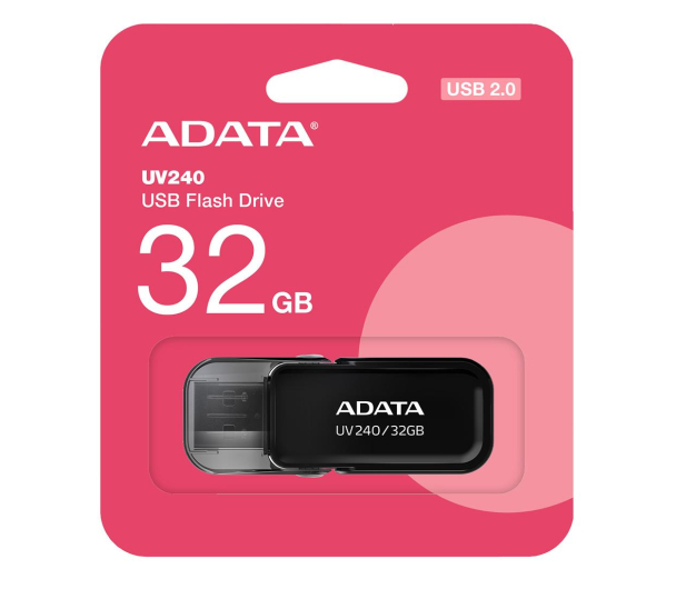 ADATA 32GB UV240 czarny USB 2.0 - 1202693 - zdjęcie
