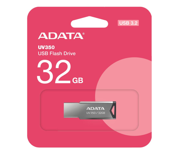 ADATA 32GB UV350 czarny (USB 3.1) - 1202697 - zdjęcie