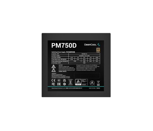 Deepcool PM750D 750W 80 Plus Gold - 1201625 - zdjęcie 3
