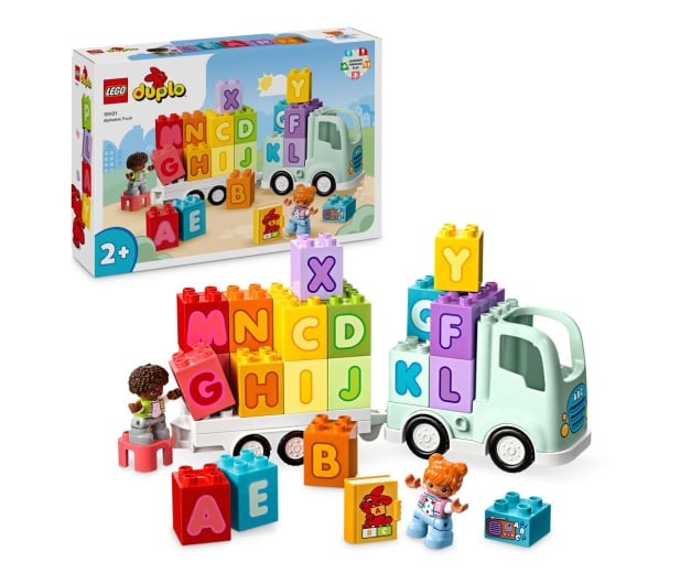 LEGO DUPLO 10421 Ciężarówka z alfabetem - 1202656 - zdjęcie 2