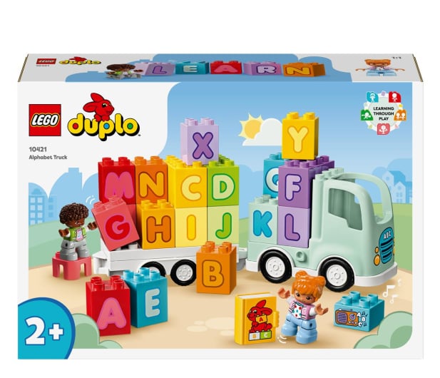 LEGO DUPLO 10421 Ciężarówka z alfabetem - 1202656 - zdjęcie