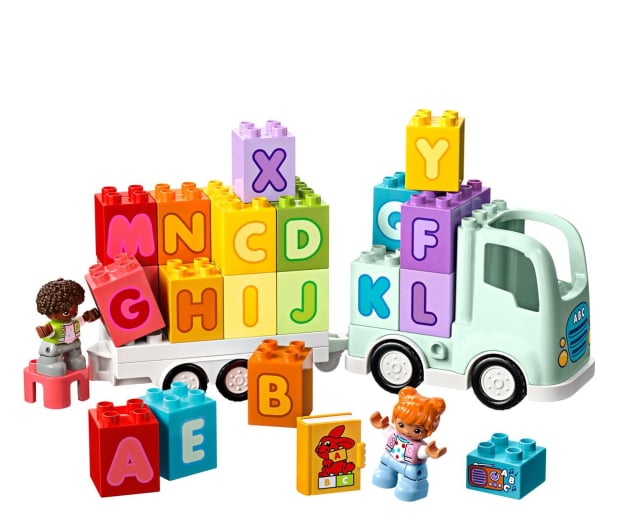 LEGO DUPLO 10421 Ciężarówka z alfabetem - 1202656 - zdjęcie 3