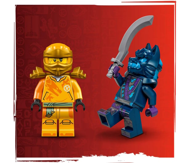 LEGO Ninjago 71803 Atak powstającego smoka Arina - 1202279 - zdjęcie 9