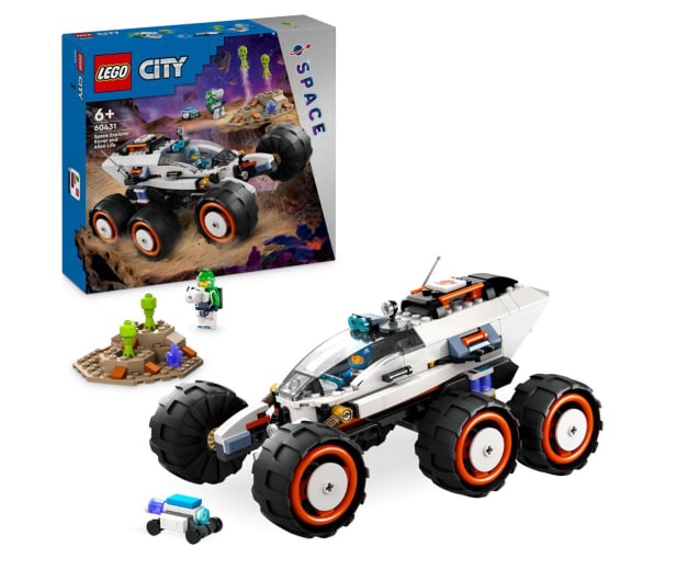 LEGO City 60431 Kosmiczny łazik i badanie życia w kosmosie - 1203378 - zdjęcie 2