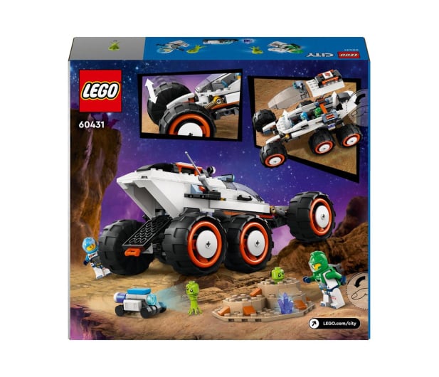 LEGO City 60431 Kosmiczny łazik i badanie życia w kosmosie - 1203378 - zdjęcie 7