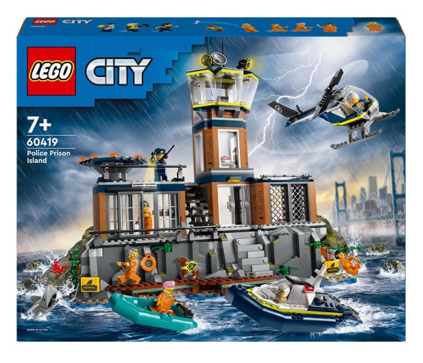LEGO City 60419 Policja z Więziennej Wyspy - 1203602 - zdjęcie