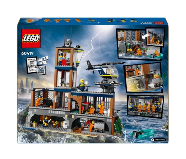 LEGO City 60419 Policja z Więziennej Wyspy - 1203602 - zdjęcie 7