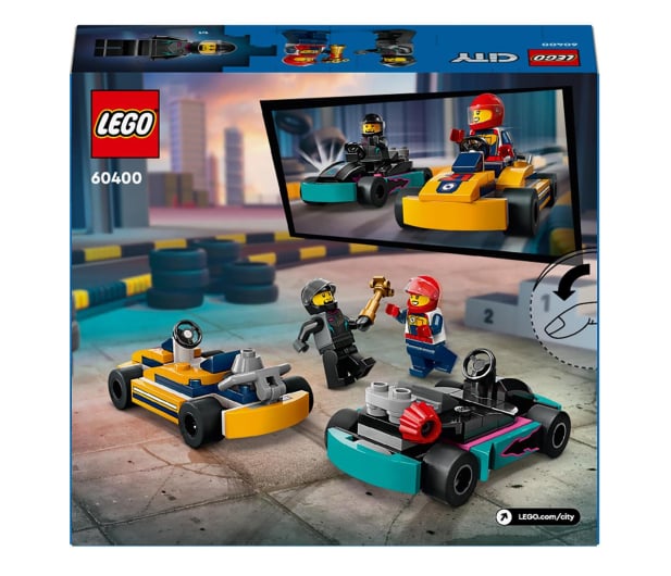 LEGO City 60400 Gokarty i kierowcy wyścigowi - 1202571 - zdjęcie 8