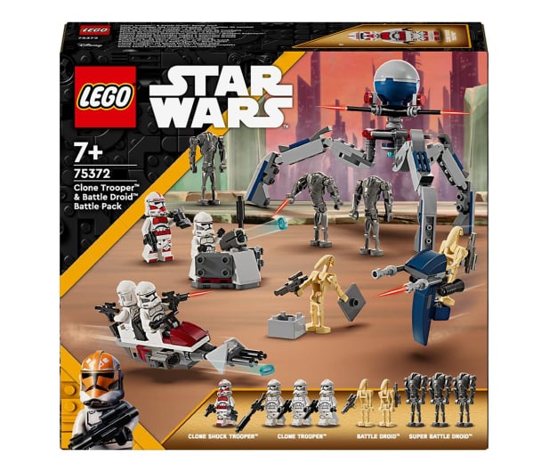 LEGO Star Wars™ 75372 Zestaw bitewny z żołnierzem armii klonów - 1203565 - zdjęcie