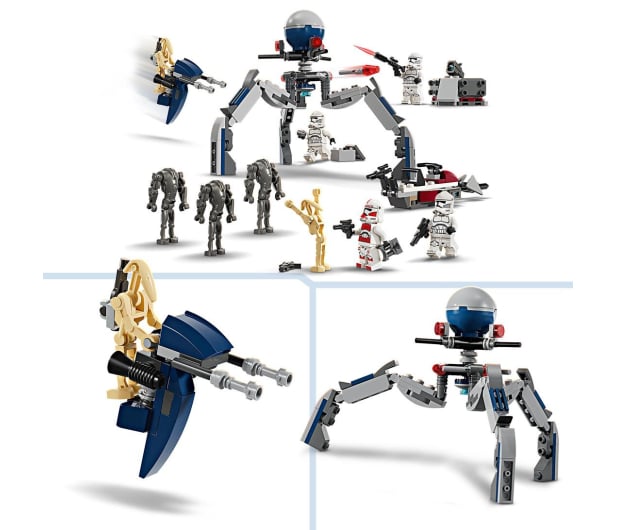 LEGO Star Wars™ 75372 Zestaw bitewny z żołnierzem armii klonów - 1203565 - zdjęcie 4